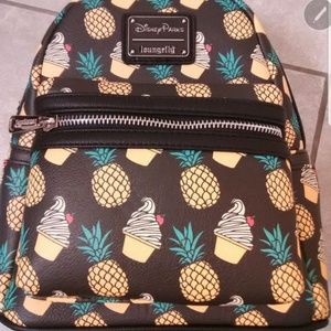 pineapple swirl mini backpack by loungefly